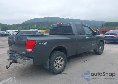 2005 Nissan Titan Se z USA, uszkodzony, nr VIN 1N6BA06B75N539852